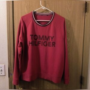 Tommy Hilfiger Women's L Oversized Sweater Comfy Vintage Winter